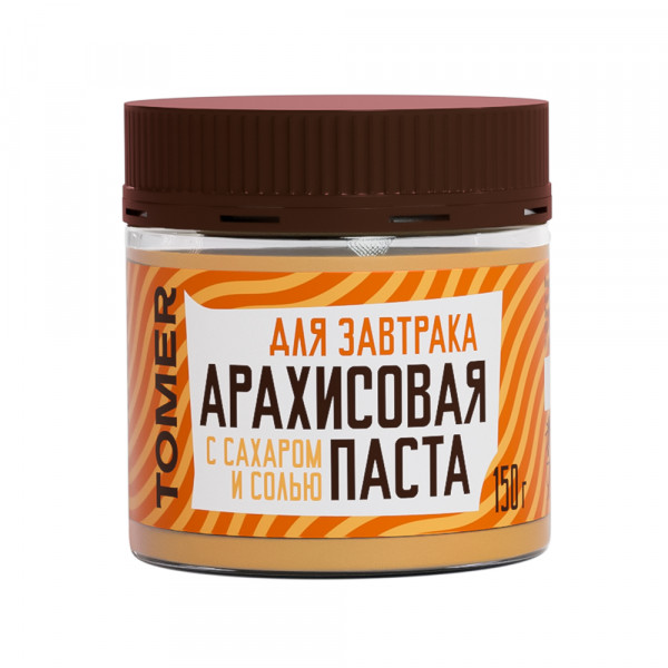 №1 Фабрика Томер   Арахисовая паста, 150г в Елизово