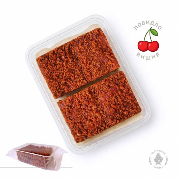№3 Пряник 400г с фруктовой начинкой Вишня  в Елизово