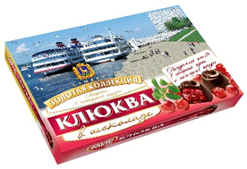  КФ МИР Клюква в шоколадной глазури 160г в Елизово
