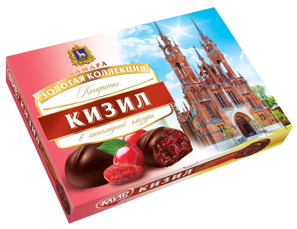  КФ МИР Кизил в шоколадной глазури 160г в Елизово
