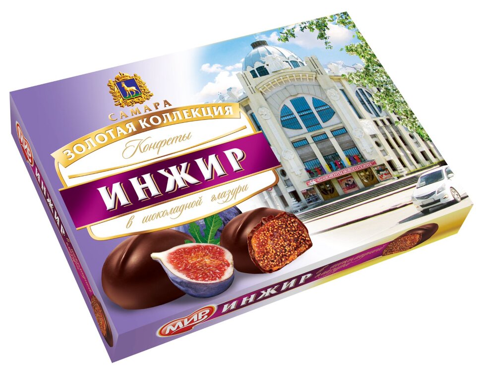 КФ МИР Инжир в шоколадной глазури 160г в Елизово
